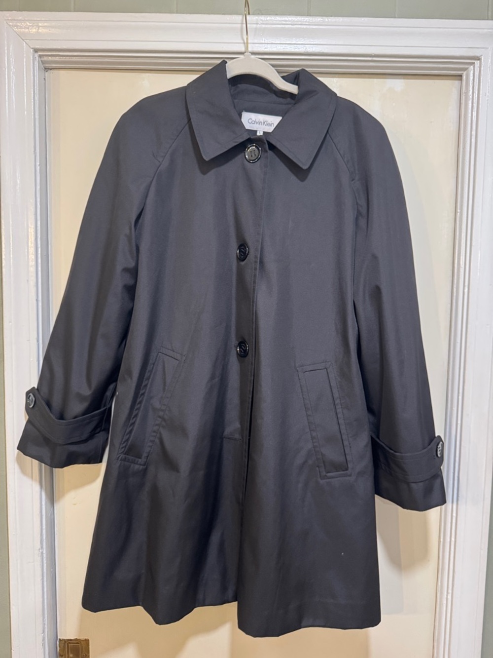 Calvin Klein Women’s Single Breasted Rain Jacket